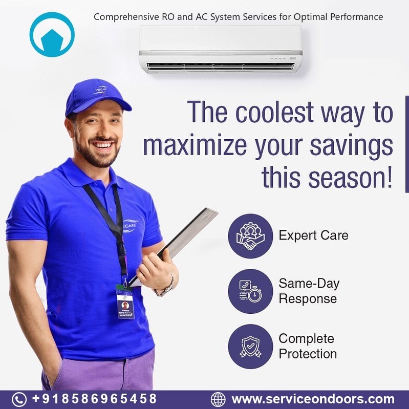 Best RO Services and AC Services | 8586965458 | Serviceondoors